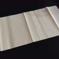 仮名加工紙 楮紙 かぐ山 切継2色ボカシ・砂子・切箔 半切 10枚 薄茶・グレー